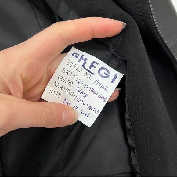 MICHAEL Michael Kors Black Leather Jacket Size Small - Picture 5 of 6